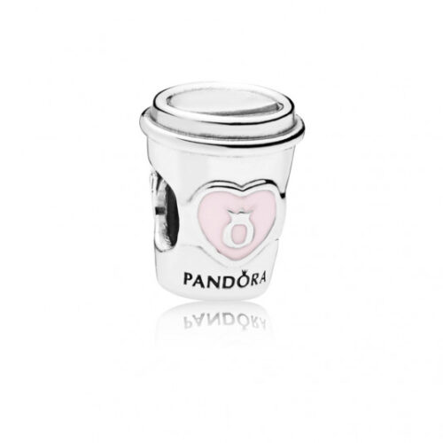 PANDORA Kávé elvitelre charm