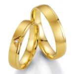 BREUNING arany karikagyűrűk karikagyűrű BR48/07005YG+BR48/07006YG