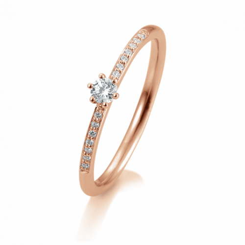 SOFIA DIAMONDS 14 k rózsaarany gyűrű 0