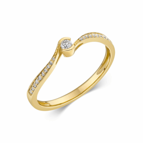 SOFIA DIAMONDS arany eljegyzési gyűrű gyűrű CK50004481250