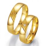 BREUNING arany karikagyűrűk karikagyűrű BR48/07015YG+BR48/07016YG