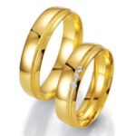 BREUNING arany karikagyűrűk karikagyűrű BR48/07023YG+BR48/07024YG