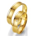 BREUNING arany karikagyűrűk karikagyűrű BR48/07027YG+BR48/07028YG