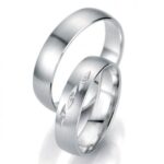BREUNING arany karikagyűrűk karikagyűrű BR48/07031WG+BR48/07032WG