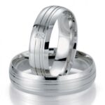 BREUNING arany karikagyűrűk karikagyűrű BR48/07043WG+BR48/07044WG