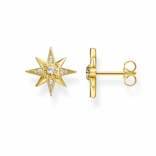 THOMAS SABO fülbevaló Star gold fülbevaló H2081-414-14