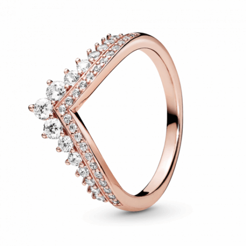 PANDORA aranyozott Fenséges kívánság gyűrű gyűrű 187736CZ