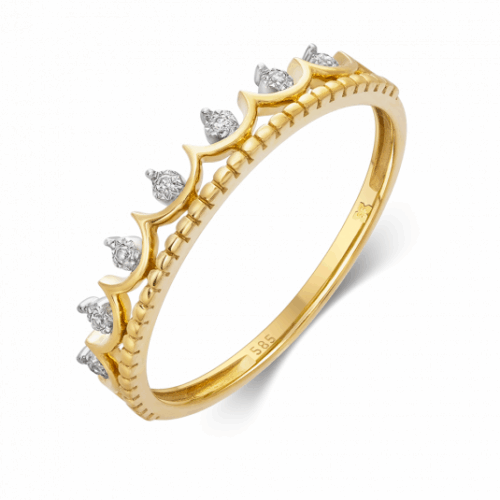 SOFIA DIAMONDS aranygyűrű gyémántokkal 0