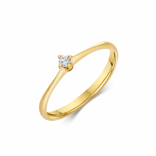 SOFIA DIAMONDS arany eljegyzési gyűrű gyűrű ZODL2940DIXL1