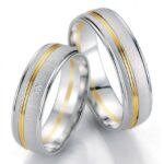 BREUNING arany karikagyűrűk karikagyűrű BR48/07057BI+BR48/07058BI