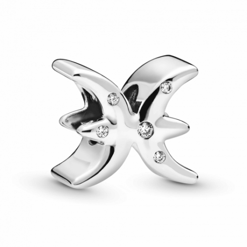 PANDORA Szikrázó Halak csillagjegy charm