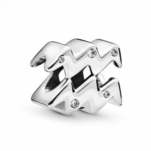 PANDORA Szikrázó Vízöntő csillagjegy charm