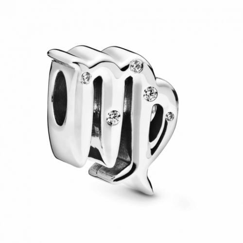 PANDORA Szikrázó Szűz csillagjegy charm