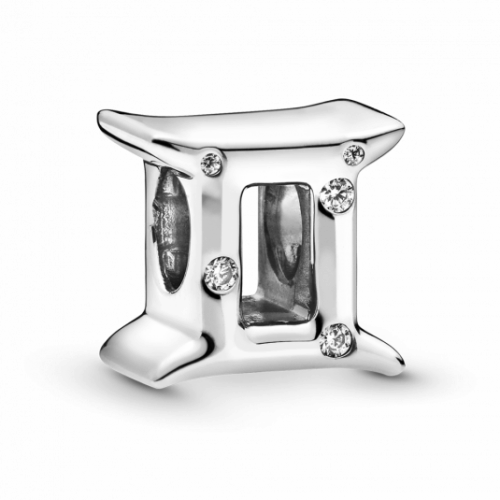 PANDORA Szikrázó Ikrek csillagjegy charm