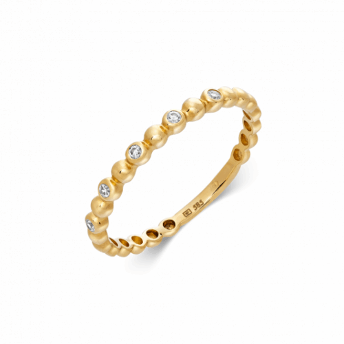SOFIA aranygyűrű cirkóniával gyűrű CAMR89563A-2mm-CZ-YG