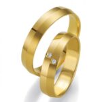 BREUNING arany karikagyűrűk karikagyűrű BR48/07137YG+BR48/07138YG