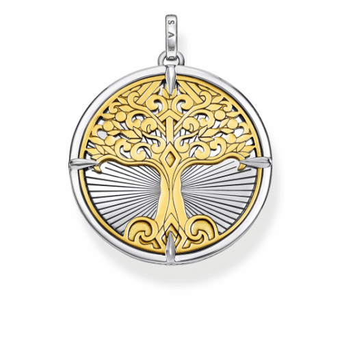 THOMAS SABO medál Tree of Love gold medál PE885-966-39