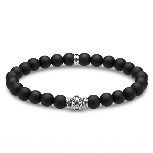 THOMAS SABO karkötő Ornament black karkötő A1942-704-11
