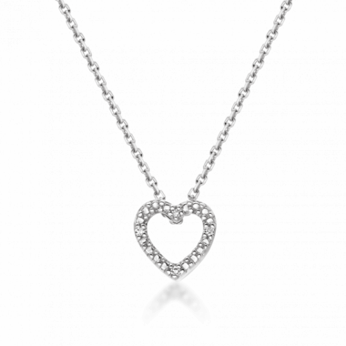 SOFIA DIAMONDS arany nyaklánc szívvel és 0
