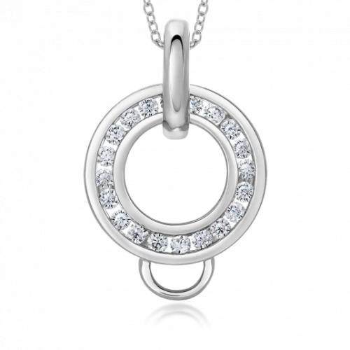 SOFIA ezüst charm medál medál CK40104576109G