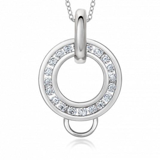 SOFIA ezüst charm medál medál CK40104576109G
