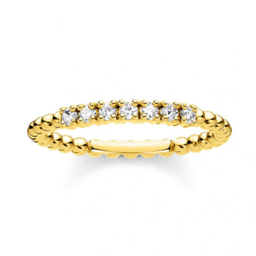 THOMAS SABO gyűrű Ring dots yellow gyűrű TR2323-414-14
