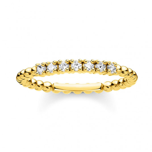 THOMAS SABO gyűrű Ring dots yellow gyűrű TR2323-414-14