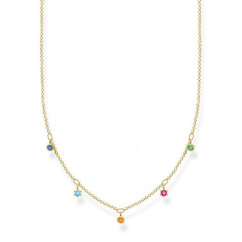 THOMAS SABO nyaklánc Colourful stones gold nyaklánc KE2071-488-7-L45v