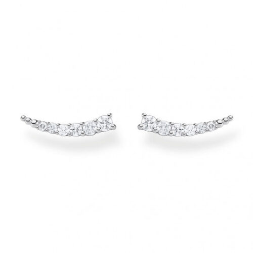 THOMAS SABO fülbevaló White Stones silver fülbevaló H2158-051-14