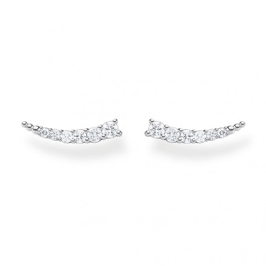 THOMAS SABO fülbevaló White Stones silver fülbevaló H2158-051-14
