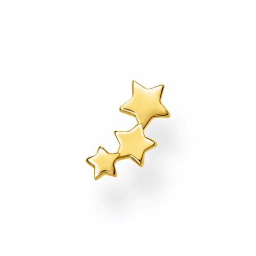 THOMAS SABO fél pár fülbevaló Stars gold fülbevaló H2142-413-39