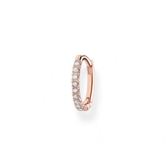 THOMAS SABO fél pár fülbevaló Stones rose gold fülbevaló CR659-416-14