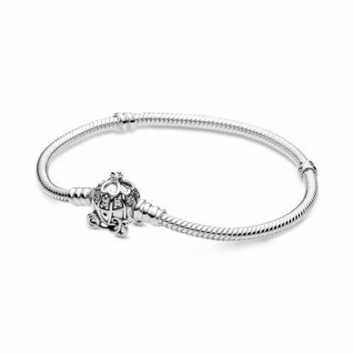 PANDORA Disney Hamupipőke tökhintó kapcsos Pandora Moments karkötő karkötő 599190C01