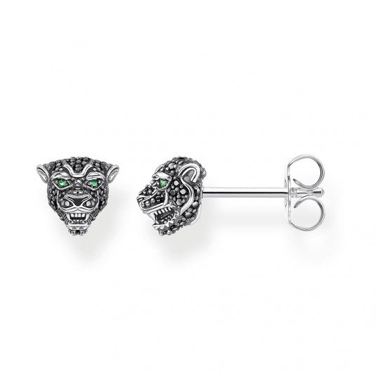 THOMAS SABO fülbevaló Black cat fülbevaló H2110-845-11