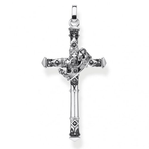 THOMAS SABO medál Cross & crown medál PE886-643-11