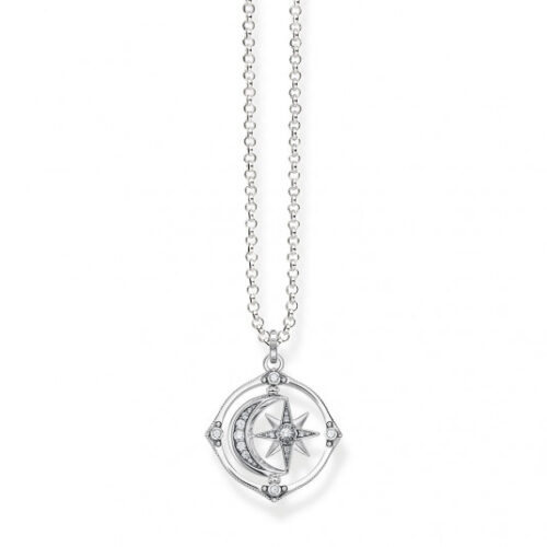 THOMAS SABO nyaklánc Star & moon silver nyaklánc KE1985-643-14