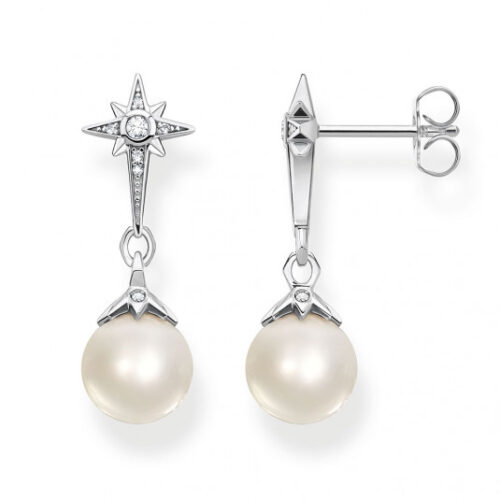 THOMAS SABO fülbevaló Pearl star fülbevaló H2118-167-14