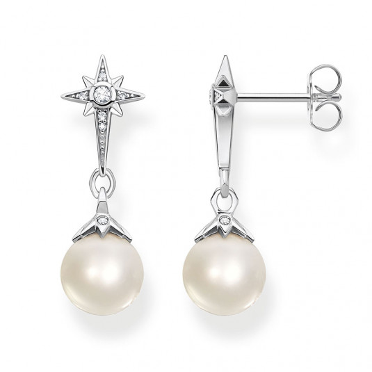 THOMAS SABO fülbevaló Pearl star fülbevaló H2118-167-14