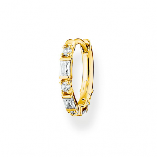 THOMAS SABO fél pár fülbevaló White stone gold fülbevaló CR666-414-14