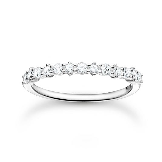 THOMAS SABO gyűrű White stones gyűrű TR2343-051-14