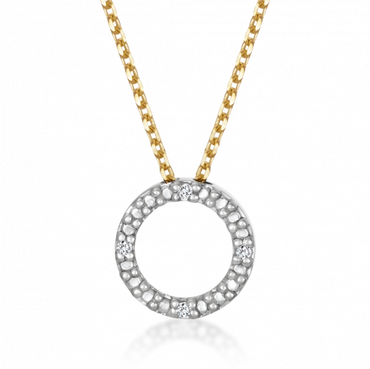 SOFIA DIAMONDS arany kör nyaklánc gyémántokkal nyaklánc GEMCS27437-30