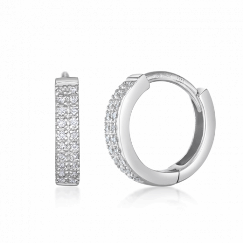 SOFIA DIAMONDS arany fülbevalók gyémántokkal fülbevaló AUBKIN24G0P-H-I