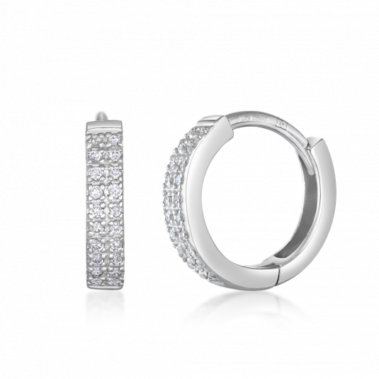 SOFIA DIAMONDS arany fülbevalók gyémántokkal fülbevaló AUBKIN24G0P-H-I