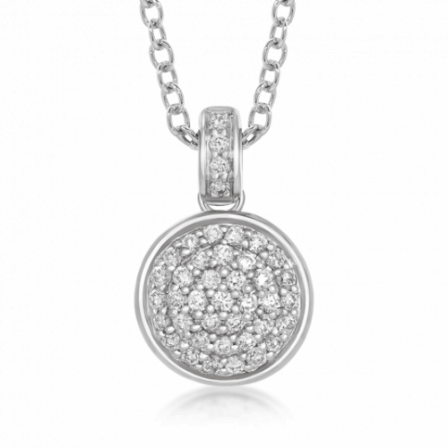 SOFIA DIAMONDS arany medál gyémántokkal medál UDPD21936W-H-I1