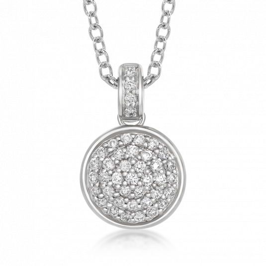 SOFIA DIAMONDS arany medál gyémántokkal medál UDPD21936W-H-I1