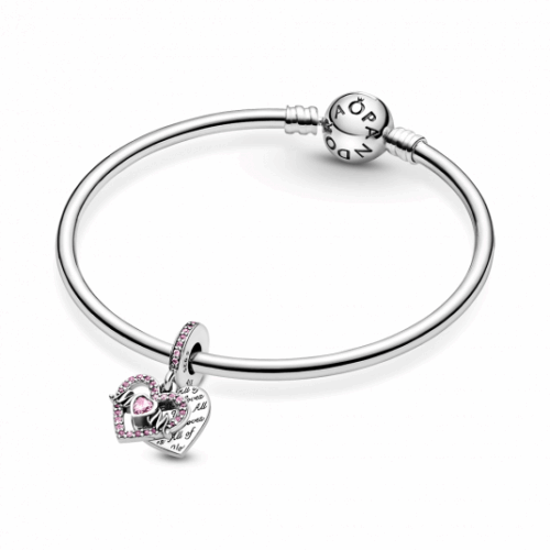 PANDORA karperec Heart & Mum karkötő 590713+799402C01