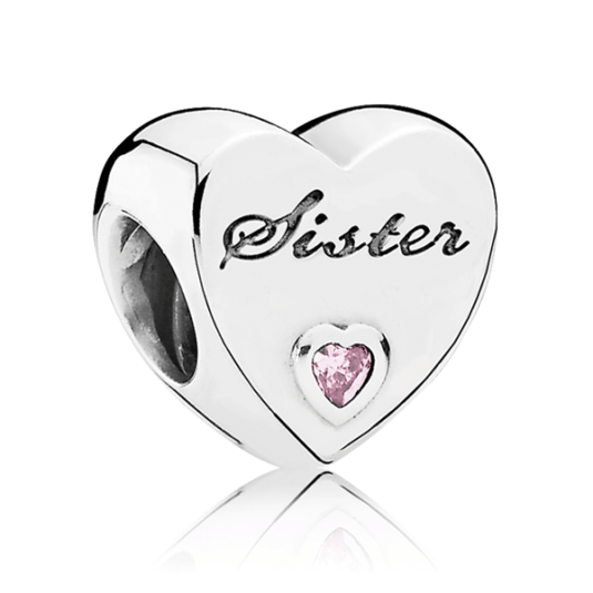 PANDORA Lánytestvérek charm