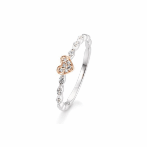 SOFIA DIAMONDS aranygyűrű gyémántokkal gyűrű BE41/05710-Y+R