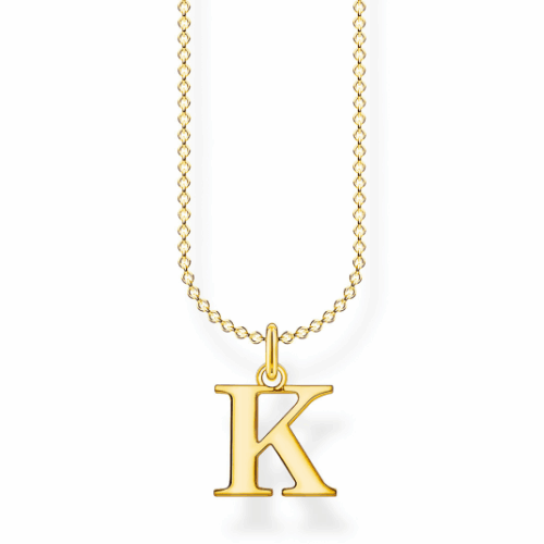 THOMAS SABO nyaklánc Letter K nyaklánc KE2020-413-39