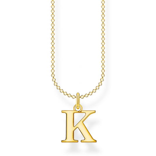 THOMAS SABO nyaklánc Letter K nyaklánc KE2020-413-39